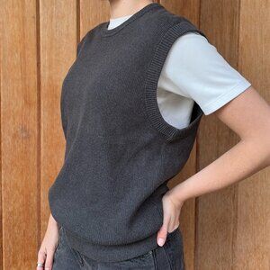 Designer Grey Sweater Vest